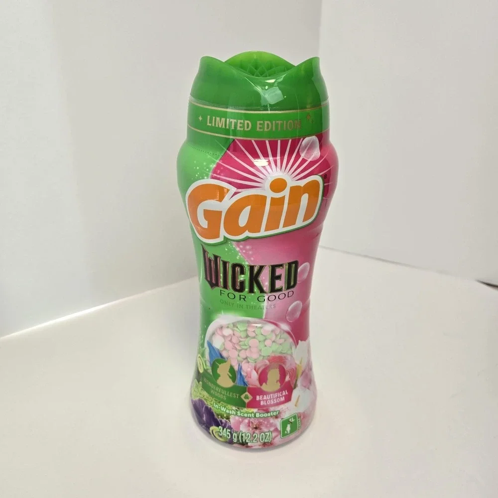 Gain In Wash Scent Booster Wicked For Good Edition Wonderfullest Woods 12.2oz